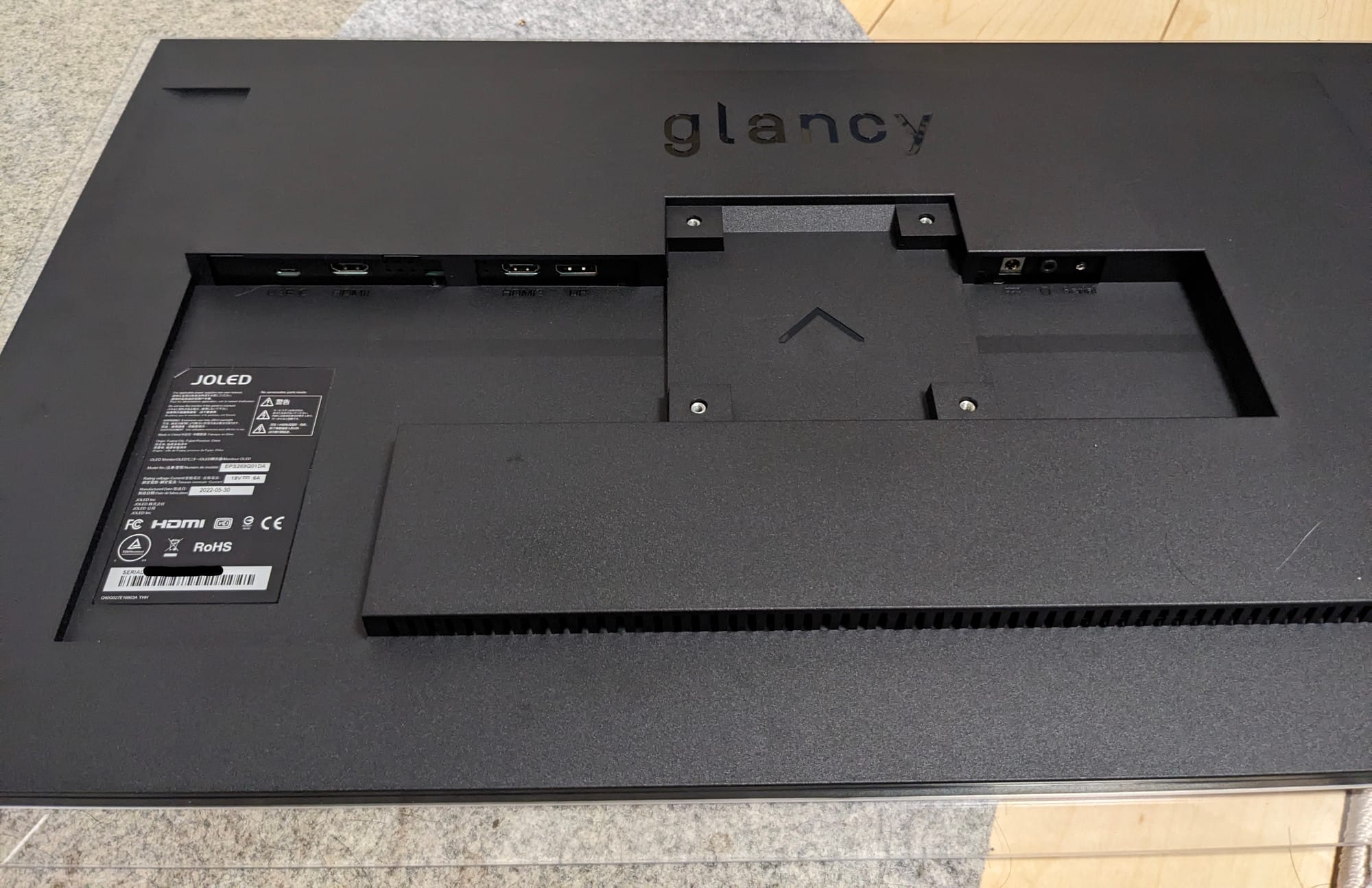 JOLED Glancy の導入 | よもぎの社
